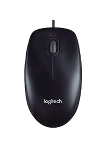 Logitech M90 Full-Size Wired Mouse - Black Logitech M90 Full-Size Wired Mouse - Black